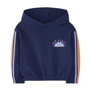 Hanna Andersson NIB Stretch French Terry Hoodie Sweatshirt. Size 10/140